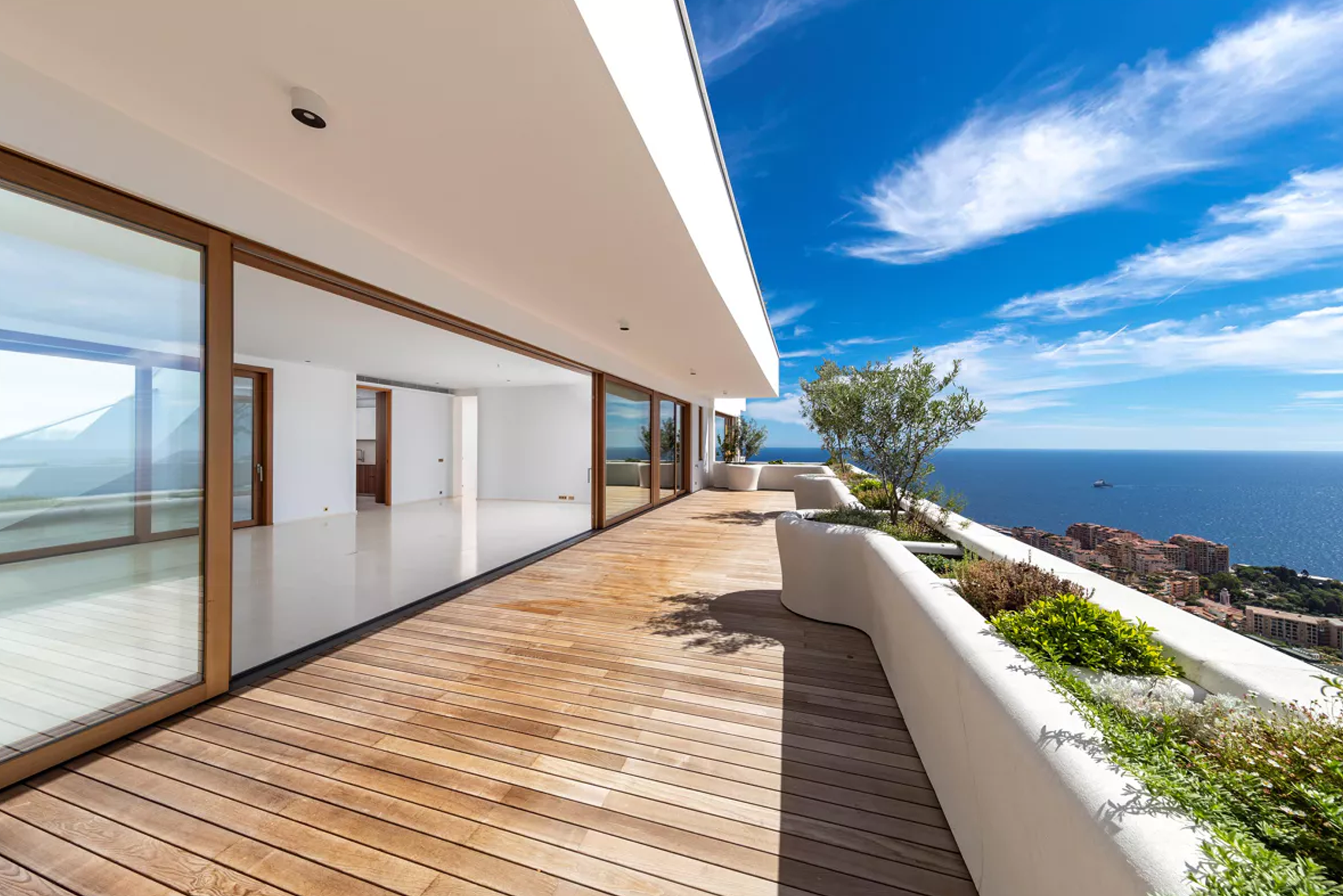 Contemporary Luxury Penthouse in Monaco with Panoramic Views