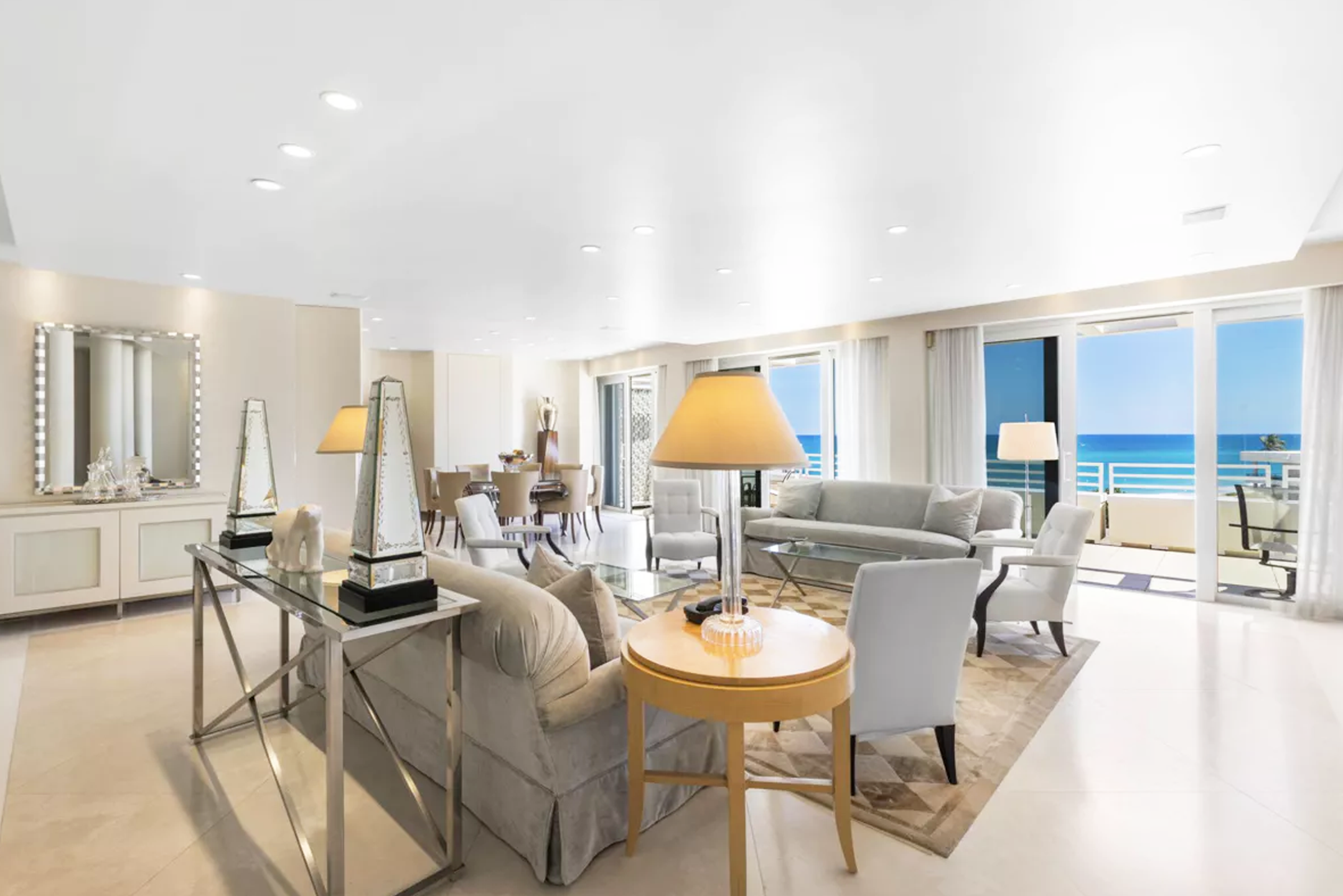 Elegant 3-Bedroom Beachfront Penthouse with Ocean Views
